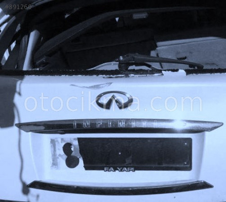 INFINITI FX35 ÇIKMA BAGAJ ARMA.