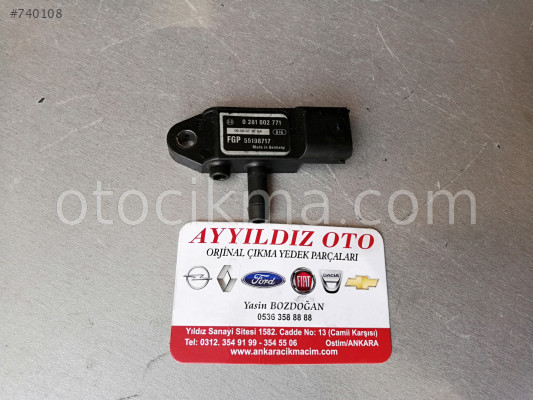 OPEL ZAFİRA 1.9 MAP SENSÖRÜ 0281002771 55198717