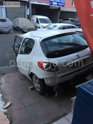 HURDA BELGELİ PEJO 206+ PARÇA OLARAK SATILIKTIR