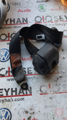 6N0857805 vw polo hb sol arka emniyet kemeri