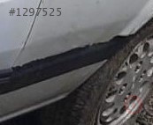 1988 model mazda 323 1.6 çıkma sol arka kapı bandı