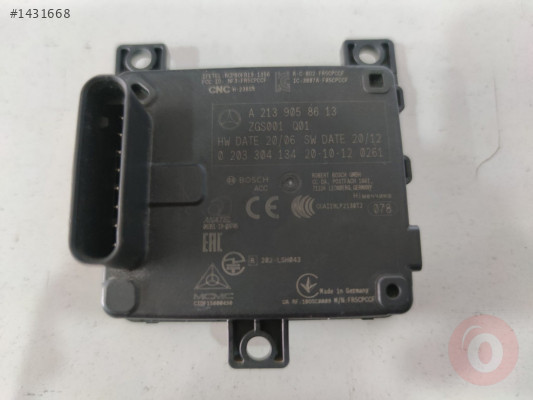 Mercedes E Serisi W213 Radar Sensörü A2139058613