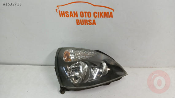 Clio 2 sağ far orijinal sökme hatasız 2004 - 2007