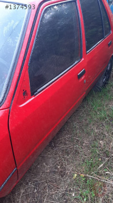 peugeot 205 1.4 benzinli çıkma sol ön dolu kapı