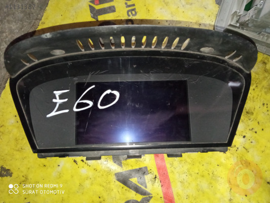 BMW E60 ORJINAL ÇIKMA DIJITAL KM SAATI