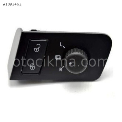 CADDY TOURAN MERKEZİ KİLİT AYNA KUMANDA DÜĞMESİ 1T0962125B