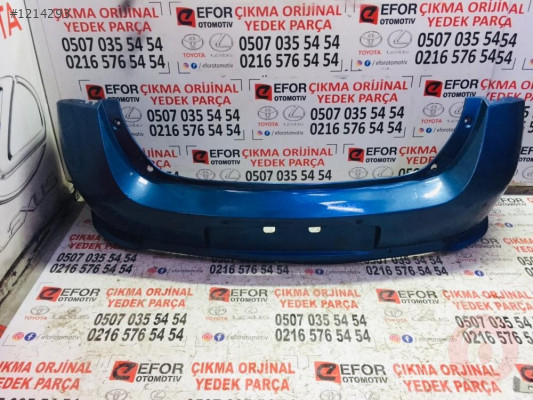 TOYOTA AURİS ARKA TAMPON ORJİNAL ÇIKMA YEDEK PARÇA 2015-2018