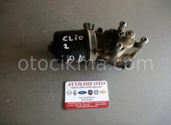 RENAULT CLİO 2 ÖN CAM SİLECEK MOTORU