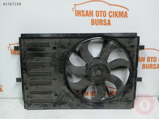 Volkswagen polo fan motoru fan davlumbazlı orijinal