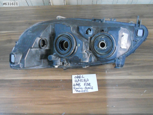 OPEL ZAFİRA SAĞ FAR ORJİNAL ÇIKMA 1998-2003 MODEL