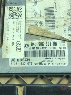 Audi 2.0 tdi DDDa cikma motor beyni 04L906021ha