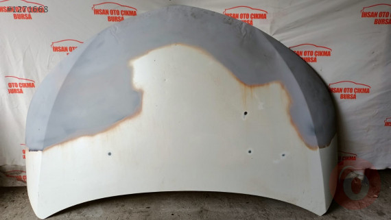 Toyota corolla kaput orijinal Çıkma beyaz 2012 - 2016