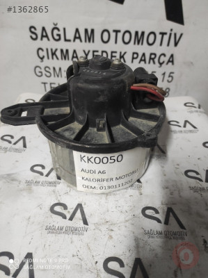 OEM; 0130111202 AUDİ A6 ÇIKMA  KALORİFER MOTORU