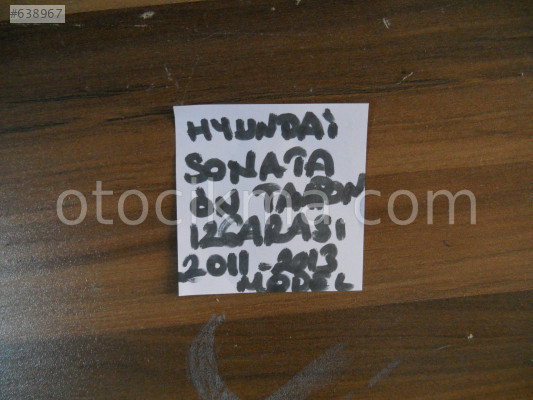 HYUNDAİ SONATA ÖN TAMPON IZGARASI 2011-2013 MODEL