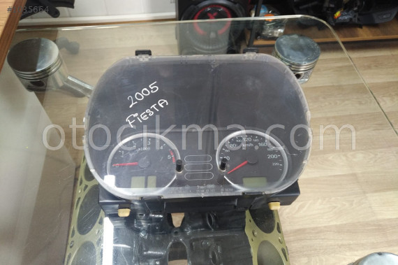 FORD FİESTA 2005 DİJİTAL GÖSTERGE SAATİ ÇIKMA PARÇA