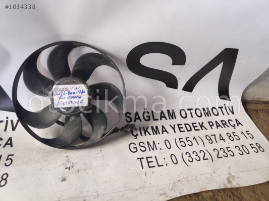 VOLKSWAGEN GOLF 4 BORA POLO FAN MOTORU OEM; 1J0959455F