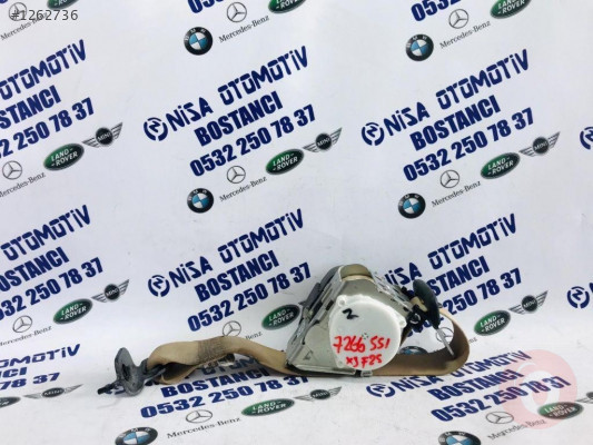 BMW X3 SERİSİ F25 KASA SAĞ ARKA EMNİYET KEMERİ ORJ ÇIKMA