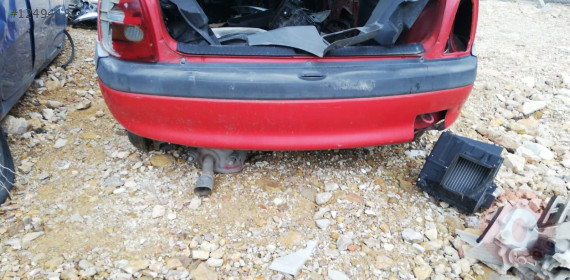 opel corsa hb b kasa çıkma arka tampon.