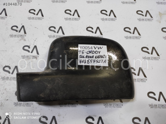 OEM;7H1857527A VW T5-CADDY  SOL AYNA KAPAĞI