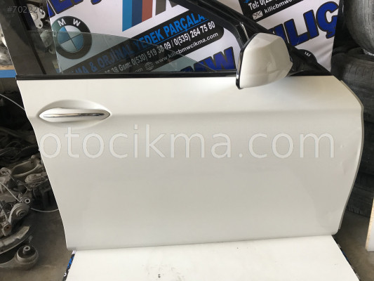 BMW F10 520 525 530 ÇIKMA ORJİNAL Sağ ÖN KAPI BEYAZ HATASIZ