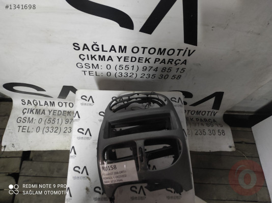 OEM; 69847946 PEUGEOT 206 ÇIKMA  ORTA KONSOL ÇERÇEVESİ