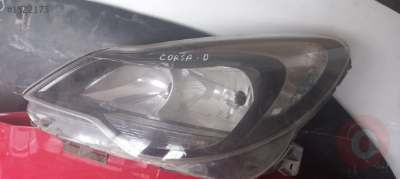 Opel Corsa D sol far çıkma
