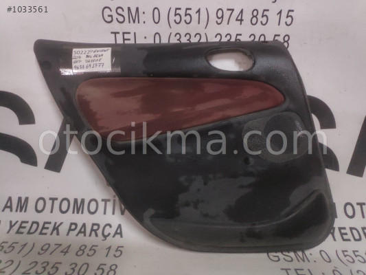 OEM;9638691777 PEUEOT 206 SOL ARKA KAPI DÖŞEMESİ