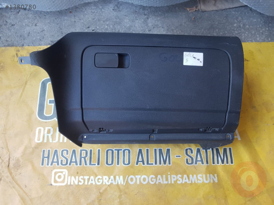 Volkswagen Golf 5 Siyah Torpido Kapağı Hatasız Orjinal Çıkma