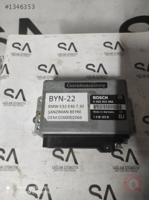 OEM; 0260002066 BMW E32-E46 7.30 ÇIKMA  ŞANZIMAN BEYNİ