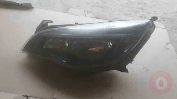 OPEL ASTRA J SOL FAR SİYAH ZEMİN.OTO ERKAN ÜNYE