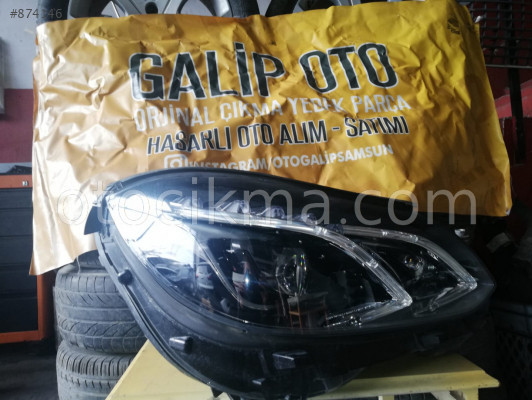Mercedes E180 2016 Far beyinleri ledli mercekli farlar orjin