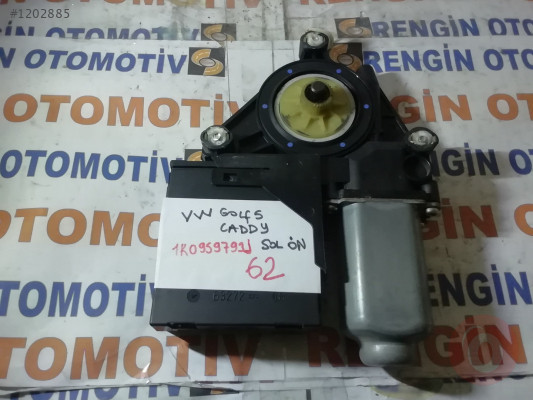 1K0959793J VOLKSWAGEN CADDY-GOLF 5 SOL ÖN CAM KALDIRMA MOTOR