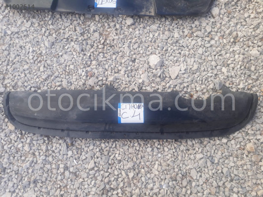 Citroen c4 arka tampon alt eki difüzör