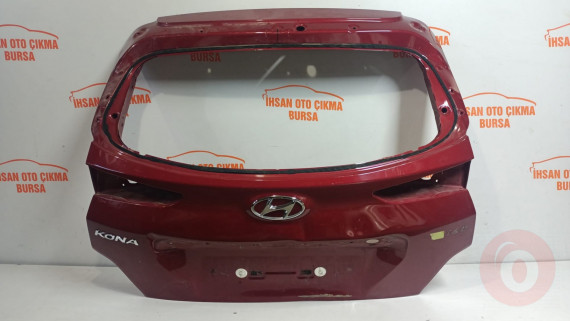 Hyundai kona bagaj kapak orijinal Çıkma kırmızı renk az hasa