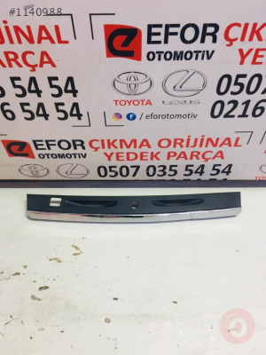 TOYOTA COROLLA BAGAJ KAPAĞI NİKELAJI ORJ* ÇIKMA YEDEK P.2019