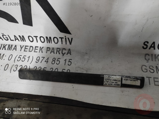 OEM6791202010 TOYOTACOROLLA E120-E130 ÇIKMA SOLÖN EŞİK KAPAK