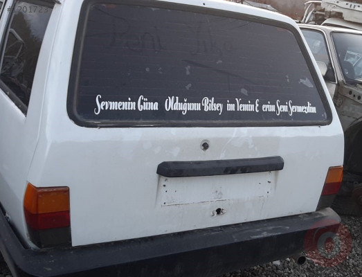 1992 model tofaş kartal çıkma bagaj kapağı