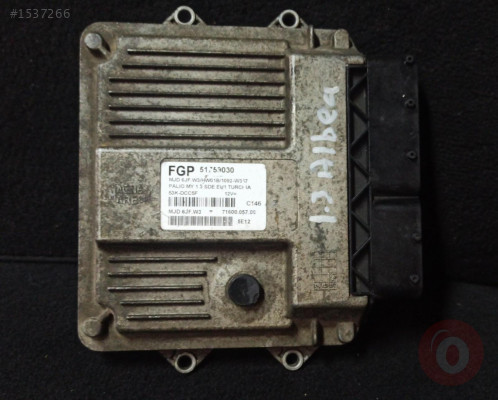 Fiat Albea 1.3 Motor Beyni çıkma 51759030 71600.057.00