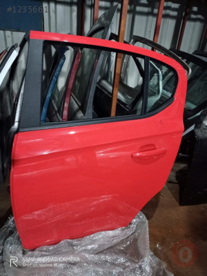 opel corsa e çıkma kapı sol arka kırmızı 13433940