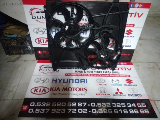 KIA SORENTO RADYATOR FANI KOMPLE / 06 (2532803E400)