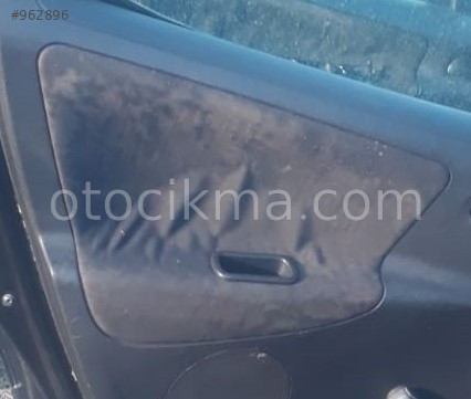 2009 peugeot 207 1.4 benzinli çıkma sol arka kapı iç kolu