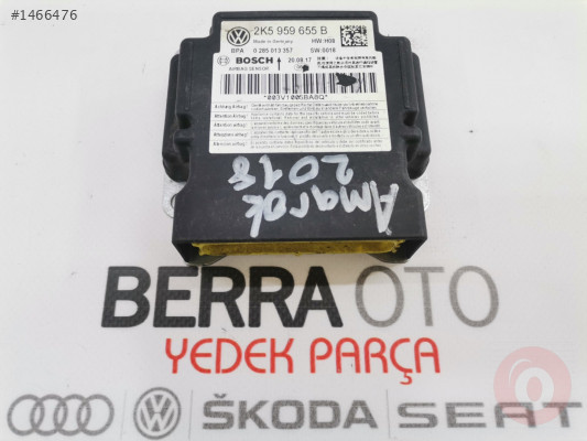VOLKSWAGEN CADDY 2010-2018 AİRBAG BEYNİ 2K5959655B
