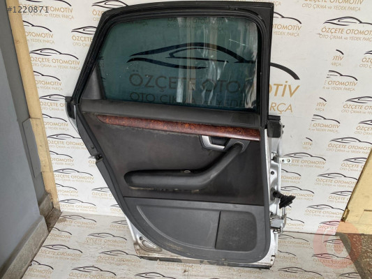 AUDİ A4 SOL ARKA KAPI CAMI ORJİNAL ÇIKMA 2004-2008