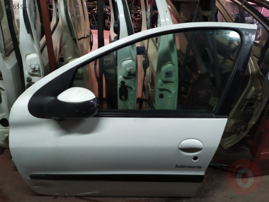 PEUGEOT 206 ORİJINAL ÇIKMA SOL ON KAPI GÜL OTOMOTİV
