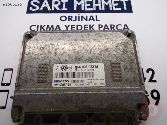 ÇIKMA VW JETTA MOTOR BEYNİ 06A906033M - 06A 906 033 M