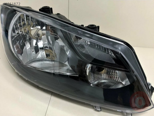 VW CADDY 11-15 SAĞ ÖN FAR TEK REFLEKTÖRLÜ (SİYAH) 2K5941006B