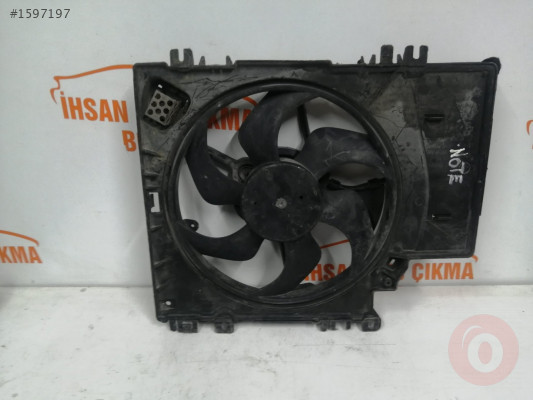 Nissan note fan motoru fan davlumbazlı Orijinal