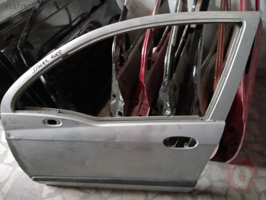Chevrolet spark sol ön kapı 2005 çıkma parça