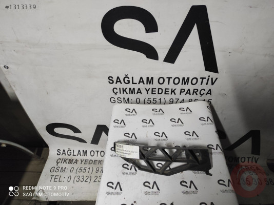 1Z5807393 SKODA OCTAVİA 09-12 ÇIKMA  SOL ARKA TAMPON BRAKETİ