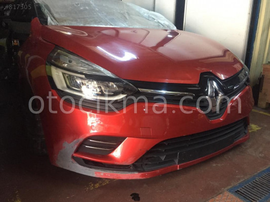 Renault clio 4 kirmizi kaput camurluk tampon far